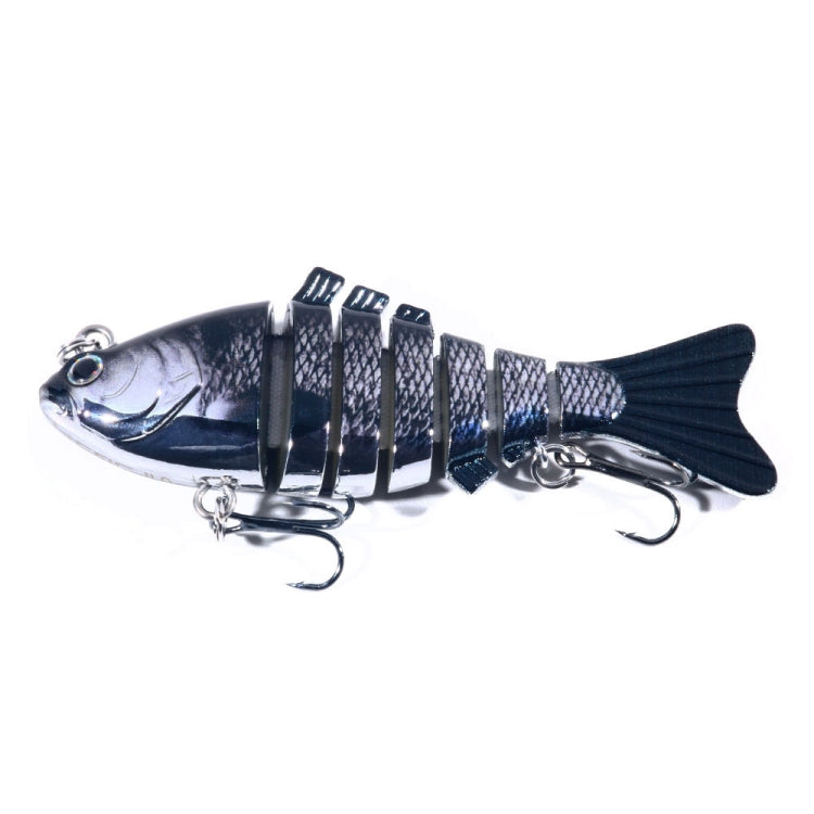 HENGJIA 10cm 24g Bionic Multi-Section Fish Bait Plastic Electroplating Fake Bait, JM060 (1), JM060 (2), JM060 (3), JM060 (4), JM060 (5), JM060 (6)