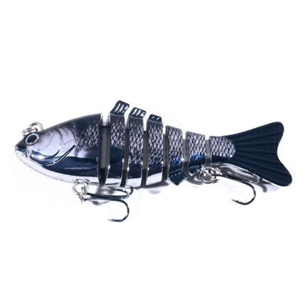 HENGJIA 10cm 24g Bionic Multi-Section Fish Bait Plastic Electroplating Fake Bait, JM060 (3), JM060 (4), JM060 (5), JM060 (6), JM060 (1), JM060 (2)