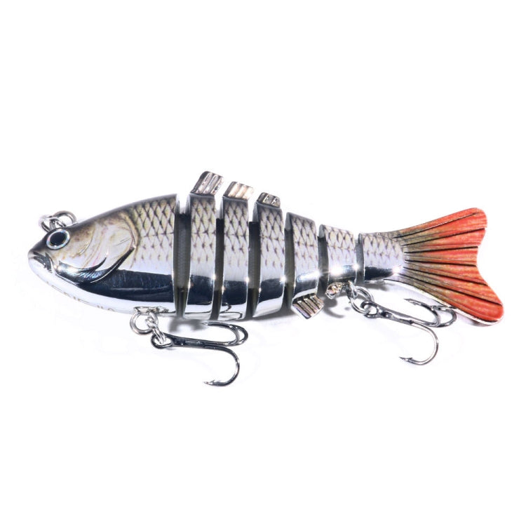 HENGJIA 10cm 24g Bionic Multi-Section Fish Bait Plastic Electroplating Fake Bait, JM060 (1), JM060 (2), JM060 (3), JM060 (4), JM060 (5), JM060 (6)
