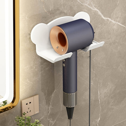 Soporte de pared para secador de pelo Dyson, estante de almacenamiento para baño, blanco simple, negro simple, gris simple, blanco mejorado, negro mejorado, gris mejorado