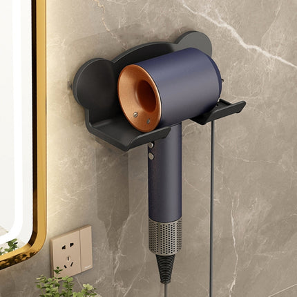 Soporte de pared para secador de pelo Dyson, estante de almacenamiento para baño, blanco simple, negro simple, gris simple, blanco mejorado, negro mejorado, gris mejorado