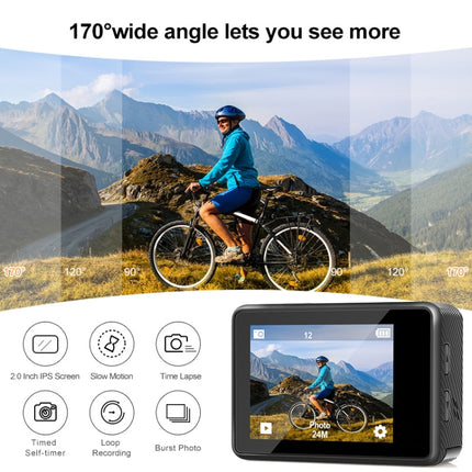 WIFI Color Dual-Screen HD 4K Video Outdoor Waterproof Sports Camera