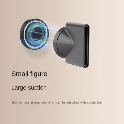 Soporte magnético para colgar en la pared del baño, sin perforaciones, para boquilla de secador de pelo Dyson, para boquilla de secador de pelo Dyson