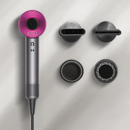 Soporte magnético para colgar en la pared del baño, sin perforaciones, para boquilla de secador de pelo Dyson, para boquilla de secador de pelo Dyson