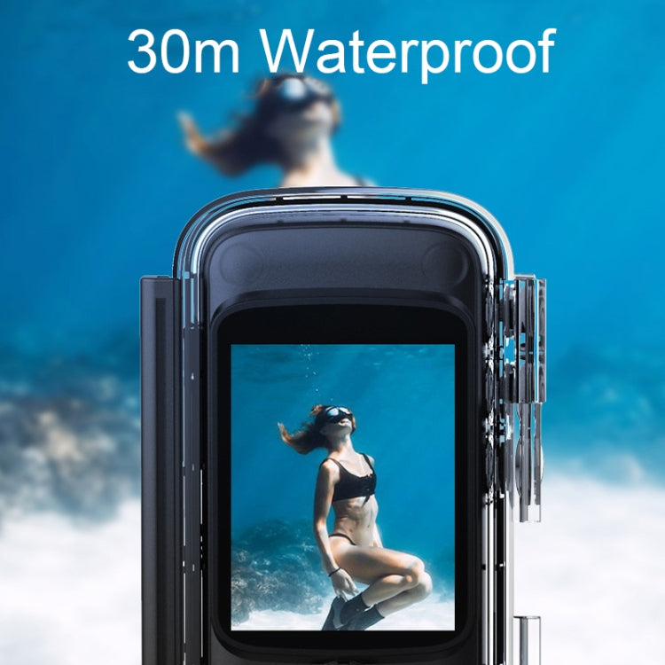 4K HD Touch Dual LCD Screen Handheld Sports Waterproof Camera Outdoor Anti-Shake Diving Camera