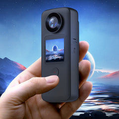 4K HD Touch Dual LCD Screen Handheld Sports Waterproof Camera Outdoor Anti-Shake Diving Camera