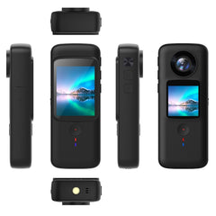 4K HD Touch Dual LCD Screen Handheld Sports Waterproof Camera Outdoor Anti-Shake Diving Camera