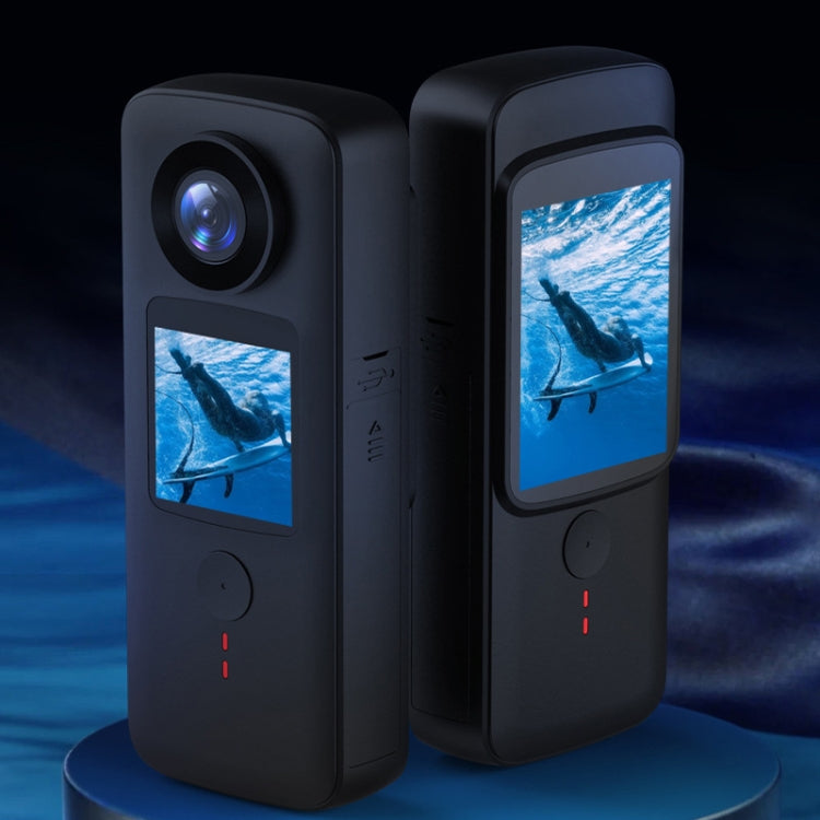 4K HD Touch Dual LCD Screen Handheld Sports Waterproof Camera Outdoor Anti-Shake Diving Camera