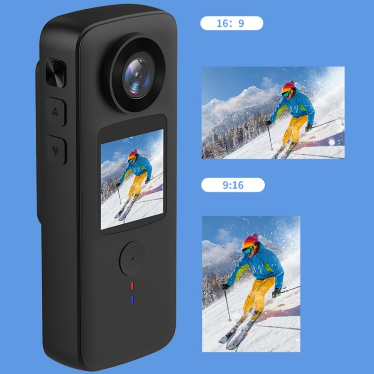 4K HD Touch Dual LCD Screen Handheld Sports Waterproof Camera Outdoor Anti-Shake Diving Camera