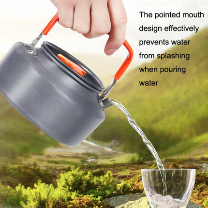 Hewolf HW-K1779 4-5 People Outdoor Aluminum Stove Portable Storage Camping Set