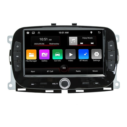 For FIAT 500 Car Android Navigation Bluetooth FM Radio