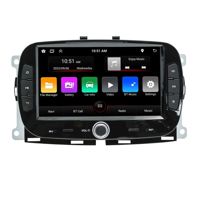 For FIAT 500 Car Android Navigation Bluetooth FM Radio