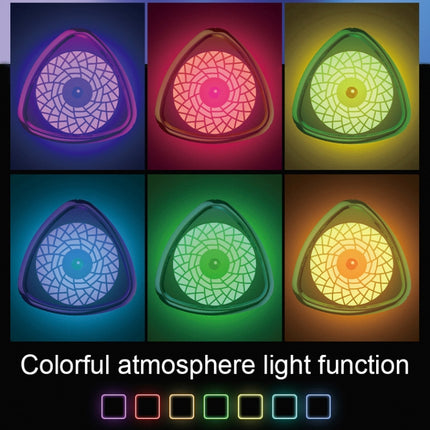 Silent USB Plug-In Silver Ion Purifying Humidifier Household Night Light Atomizer, Electroplated White, Electroplated Green, White, Green, Duck