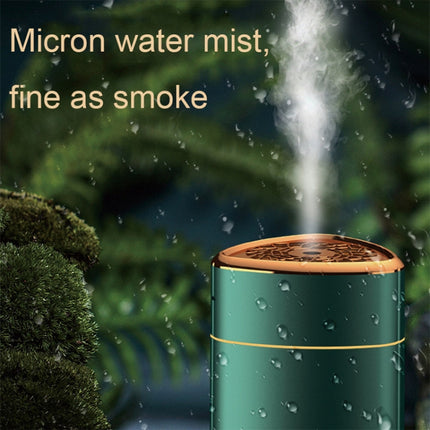 Silent USB Plug-In Silver Ion Purifying Humidifier Household Night Light Atomizer, Electroplated White, Electroplated Green, White, Green, Duck