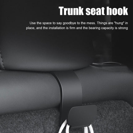 For Tesla Model Y 1pair Rear Trunk Hook Bag Umbrella Hanger, 1pair