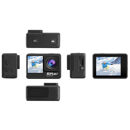 5K/30FPS WIFI HD Anti-Shake Remote Touch Dual-Screen IP68 Waterproof Sports Camera