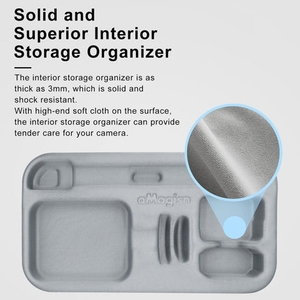 For Insta360 GO 3 / GO 3S AMagisn Accessory Storage Bag Portable Medium Clutch, For Insta360 GO 3