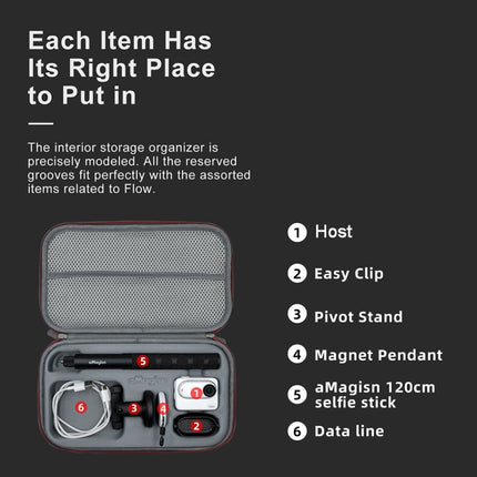 For Insta360 GO 3 / GO 3S AMagisn Accessory Storage Bag Portable Medium Clutch, For Insta360 GO 3
