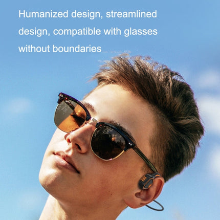 In-ear Waterproof Bone Conduction Earphone Magnetic Charging Swimming Sports Bluetooth Earphone, AS9 Blue, AS9 Grey, AS9 Orange