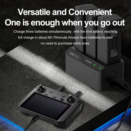 For DJI Mavic 3 Series LKTOP 200W 3-Channel Battery Charger