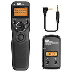 Pixel TW283 Shutter Wireless Delay Remote Control SLR Shutter Flasher, For Canon E3, For Nikon DC0, For Nikon DC2, For Sony S1, For Sony S2, For Instax 90, For Instax E3