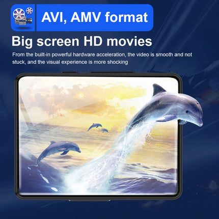 Reproductor de música MP3 Bluetooth 5.0 Grabadora de libros electrónicos Walkman MP4, Sin tarjeta de memoria, 8 GB, 16 GB, 32 GB, 64 GB, 128 GB