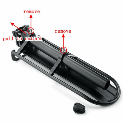 Bicycle Rack Cycling Equipment Accessories Mountain Bike Rear Shelf, Basic Model, Luxury Model Box