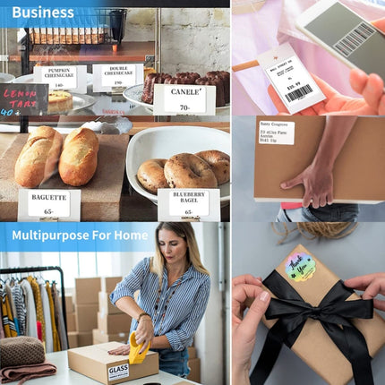 Phomemo M200 QR Code Tag Handheld Portable Bluetooth Thermal Label Printer, M200