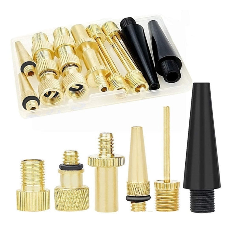 SV/AV/DV Bicycle Valve Adapter Set Bike Ball Pump Accessories, 15 in 1, 24 in 1 with Leather Ring, 25 in 1, 24 in 1, 32 in 1, 16 in 1, 10 in 1, 3sets 3 in 1, 12 in 1, 3sets 5 in 1, 3sets 4 in 1, 3sets 4 in 1 Gold, 14 in 1, 16 in 1 with Split Box�������...