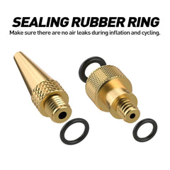 SV/AV/DV Bicycle Valve Adapter Set Bike Ball Pump Accessories, 15 in 1, 24 in 1 with Leather Ring, 25 in 1, 24 in 1, 32 in 1, 16 in 1, 10 in 1, 3sets 3 in 1, 12 in 1, 3sets 5 in 1, 3sets 4 in 1, 3sets 4 in 1 Gold, 14 in 1, 16 in 1 with Split Box�������...