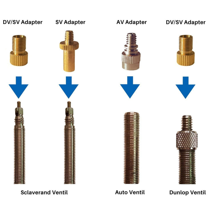 SV/AV/DV Bicycle Valve Adapter Set Bike Ball Pump Accessories, 15 in 1, 24 in 1 with Leather Ring, 25 in 1, 24 in 1, 32 in 1, 16 in 1, 10 in 1, 3sets 3 in 1, 12 in 1, 3sets 5 in 1, 3sets 4 in 1, 3sets 4 in 1 Gold, 14 in 1, 16 in 1 with Split Box�������...