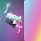 78x106cm / Fantasy Purple Rhyme