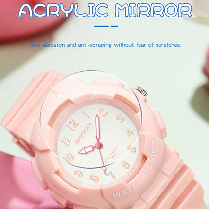 SANDA Small Fresh Digital All-match Waterproof Luminous Student Watch