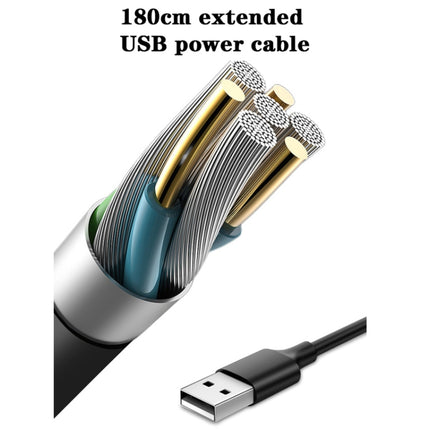 5V 2A Car Rear Seat Back USB Interface Powerful Double-headed Fan, F4207