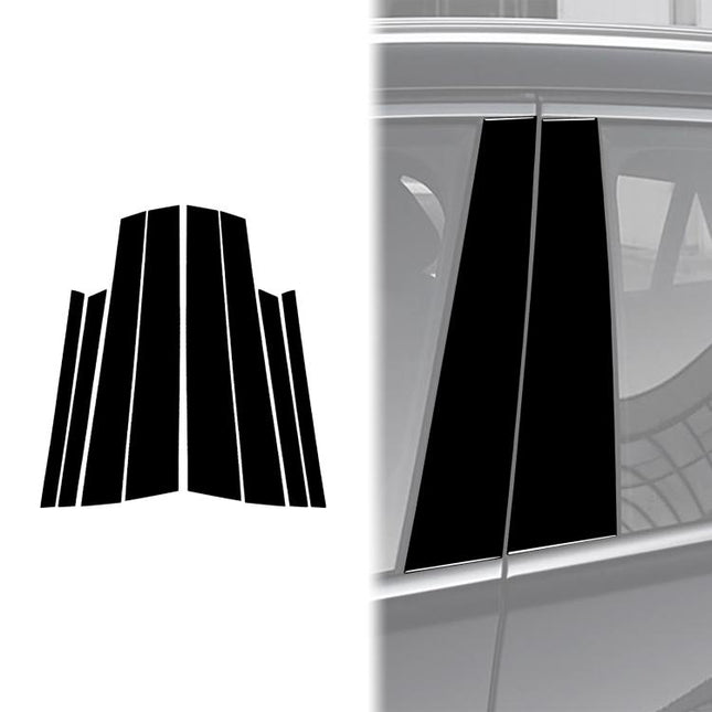For 2014-2018 BMW X6 F16 Universal B-pillar Decorative Sticker for Left and Right Drive