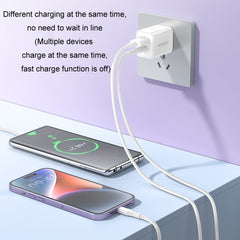 ROMOSS PD20W Fast Charger For Apple/Huawei And Xiaomi, CN Plug, Single-port, Double-port, For Apple PD Charging Cable
