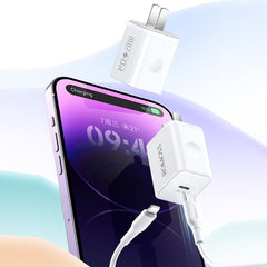 ROMOSS PD20W Fast Charger For Apple/Huawei And Xiaomi, CN Plug, Single-port, Double-port, For Apple PD Charging Cable