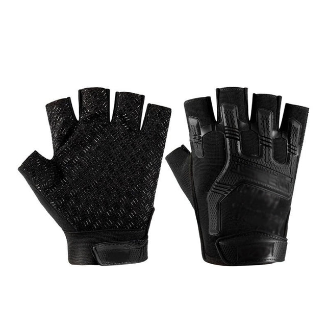 Outdoor Sports Non-slip Silicone Protective Half-finger Gloves, Free Code