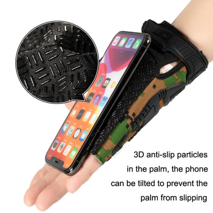 Outdoor Sports Non-slip Silicone Protective Half-finger Gloves, Free Code