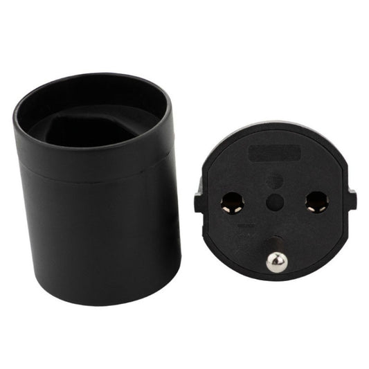 EU to Switzerland Convertible Plug With Ground Wire Travel Adaptor, With Shell