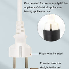 EU to Switzerland Convertible Plug With Ground Wire Travel Adaptor, With Shell