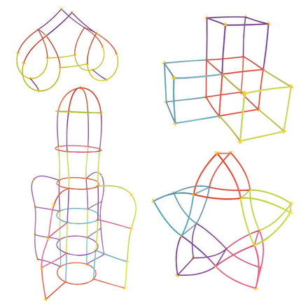 DIY Plastic 4D Straw Building Blocks Joint Funny Development Toys, 50pcs Pipe+50 Connectors, 100pcs Pipe+50 Connectors, 100pcs Pipe+100 connectors, 150pcs Pipe+150 connectors, 200pcs Pipe+200 Connectors, 250pcs Pipe+250 Connectors                      ...