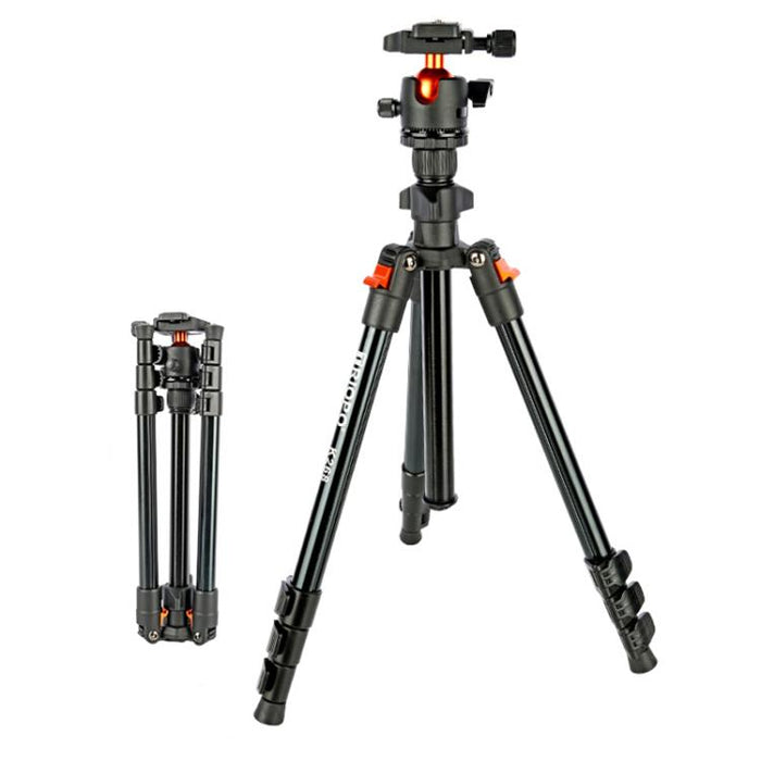 DSLR Tripod Photography Stand Portable Cell Phone Micro SLR Tripod, K268+KJ36