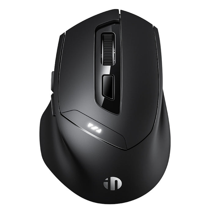 Inphic DR01 Bluetooth 3-Modus Kabellose Maus Aufladen Leise Büro Spiel Laptop Computer Heimgebrauch, DR01 (Schwarz)
