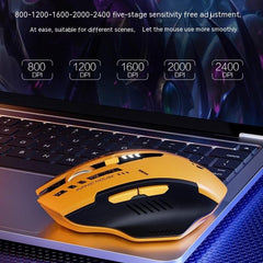 Inphic A9 Bluetooth 3 Mode Mouse Silent Charging Mechanical Feel Wireless Mouse, A9