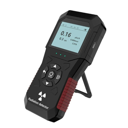 FY803 X-Ray Radiation Meter Alpha Beta Gamma Humidity Nuclear Radiation Detector Rechargeable Real-Time Graph Geiger