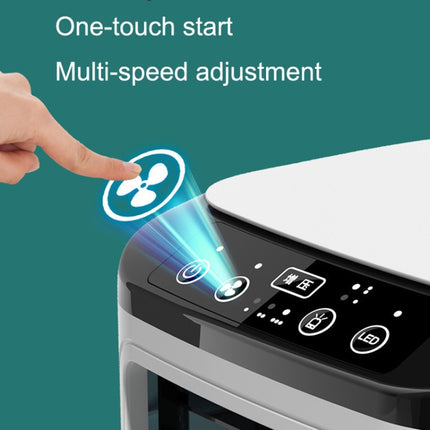 Desktop Mini Kaltluftventilator Luftbefeuchter für Zuhause Dual Spray Klimaanlage Ventilator, Ohne Stecker, Mit CN Stecker