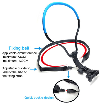TUYU Camera Neck Holder Mobile Phone Chest Strap Mount  For Video Shooting//POV, Standard (Black), Standard (Blue), With Phone Clip (Black), With Phone Clip (Blue), Vertical Shooting (Black), Vertical Shooting (Blue), Vertical +Phone Clip (Black)������...
