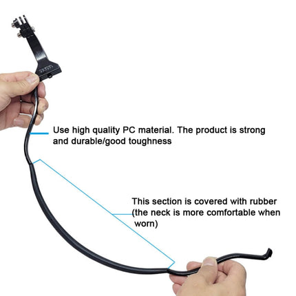 TUYU Camera Neck Holder Mobile Phone Chest Strap Mount  For Video Shooting//POV, Standard (Black), Standard (Blue), With Phone Clip (Black), With Phone Clip (Blue), Vertical Shooting (Black), Vertical Shooting (Blue), Vertical +Phone Clip (Black)������...