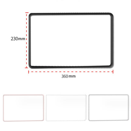 For Tesla Model3/Y Screen Bumper Protective Cover Silicone Frame, For Tesla Model3/Y Black, For Tesla Model3/Y Pink, For Tesla Model3/Y White, For Tesla Model3/Y Gray